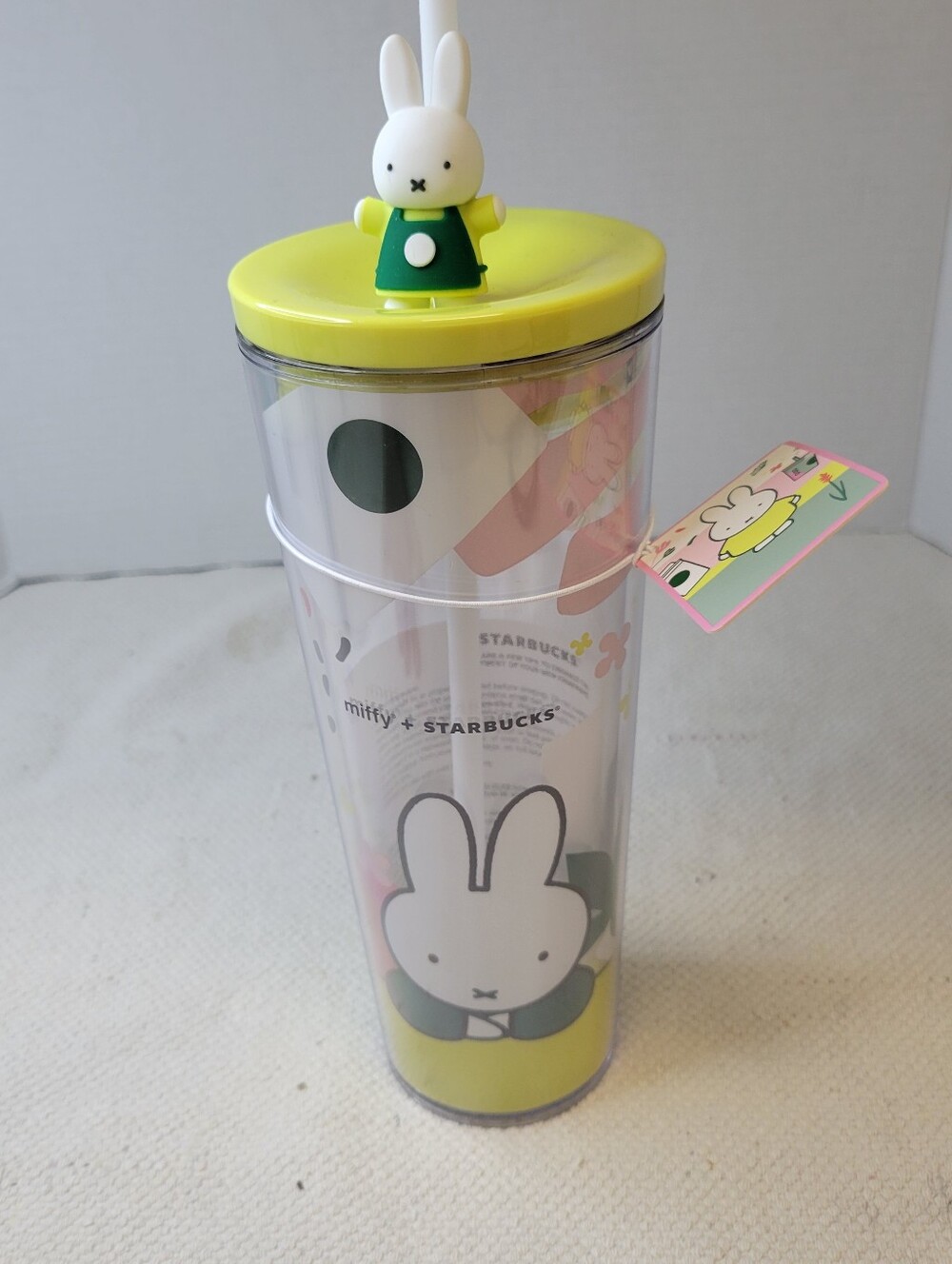 Starbucks X Miffy COLD Tumbler 24 Oz New With Tags - Picture 5 of 8